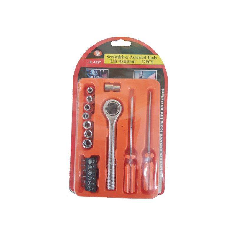 เครื่องมือรวมด้ามจับบ้าน 17PC